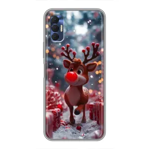 Чехол с принтом «Олень среди подарков» для TECNO Spark 8P