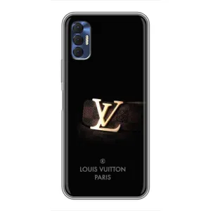 Чехлы Луи Витон для TECNO Spark 8P (AlphaPrint - LOUIS VUITTON) (ремешок LV)