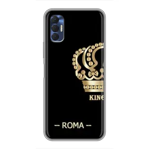 Чохли для TECNO Spark 8P (VPrint) - Футбольні клуби (Roma)