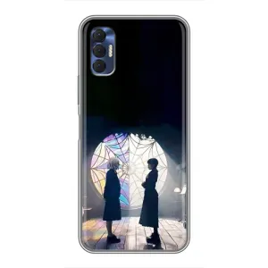 Чохли Венсдей на TECNO Spark 8P Уенсдей (AlphaPrint) (Венздей та Інід)