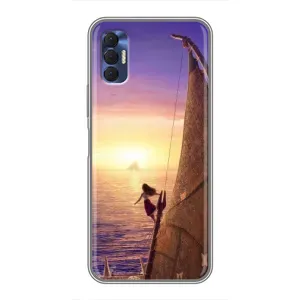 Чохол з мультфільмом Ваяна TECNO Spark 8P (Захід сонця Ваяна)