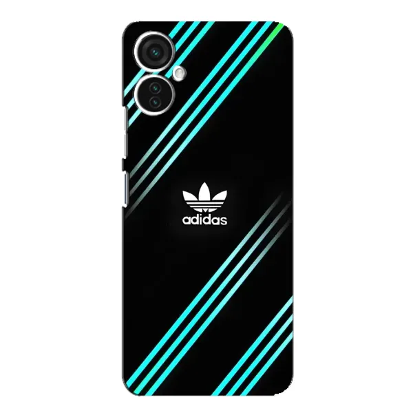 Чехол с принтом «Адидас с полосами» для TECNO Spark 9 Pro