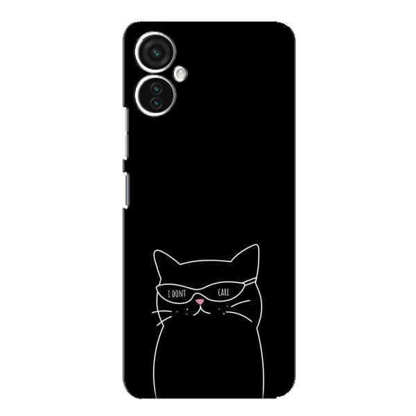 Чохол з принтом «Байдужий кіт» для TECNO Spark 9 Pro Чохол з принтом «Байдужий кіт» для TECNO Spark 9 Pro