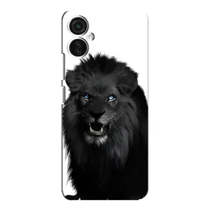 Чохли з картинкою животних TECNO Spark 9 Pro (Чорний ЛЕВ)