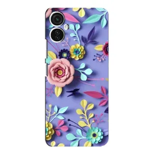Чехлы с Цветами для TECNO Spark 9 Pro (VPrint) (Цветочный дизайн)