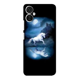 Чехол для Техно Спарк 9 Про - (Единорожки - Новинки) (AlphaPrint) (Единорог)