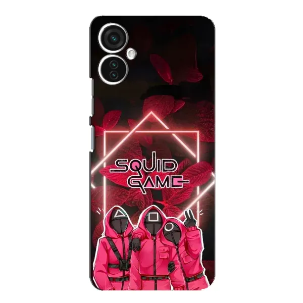 Чохол з принтом «Охоронці Гра кальмара» для TECNO Spark 9 Pro Чохол з принтом «Охоронці Гра кальмара» для TECNO Spark 9 Pro