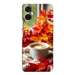 Чохол з унікальним дизайном 'Осінь з кавою' для TECNO Spark 9 Pro