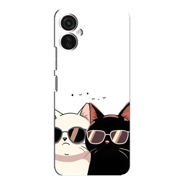 Чохол з принтом «Коти в окулярах» для TECNO Spark 9 Pro Чохол з принтом «Коти в окулярах» для TECNO Spark 9 Pro