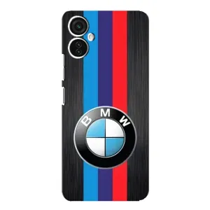 Чехол для Техно Спарк 9 Про - с принтом БМВ (AlphaPrint) (Лого BMW)