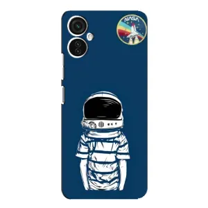 Чехол NASA для TECNO Spark 9 Pro (AlphaPrint) (Мальчик в шлеме)
