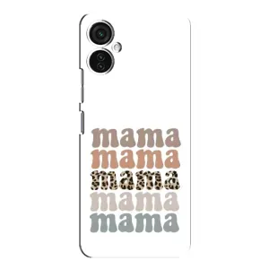 Чохли для мами на TECNO Spark 9 Pro (Текстовий колаж мама)