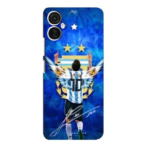 Чехлы Месси для TECNO Spark 9 Pro (AlphaPrint) (Месси Аргентина)