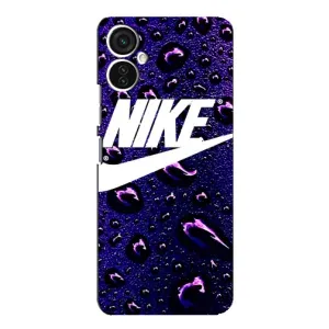 Чехол для TECNO Spark 9 Pro - с принтом Найк (AlphaPrint) (Найк принт)
