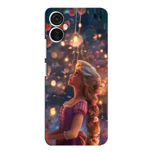 Чохол Рапунцель для TECNO Spark 9 Pro (Рапунцель ліхтарики)
