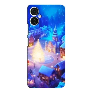 Різдвяні Чохли для TECNO Spark 9 Pro (VPrint) (Різдвяне місто)