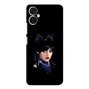 Чехлы Венсдей на TECNO Spark 9 Pro Уэнсдей (AlphaPrint)