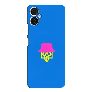Чехлы для TECNO Spark 9 Pro Укр. Символика (AlphaPrint) (Шапка на гербу)