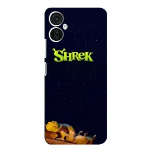 Чохол з мультфільмом Шрек на TECNO Spark 9 Pro (Відпочиваючий Шрек)