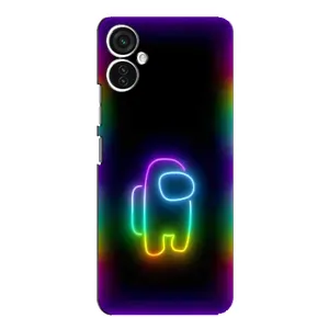 Чохли Амонг Ас для TECNO Spark 9 Pro (AlphaPrint) (Яскравий скін)