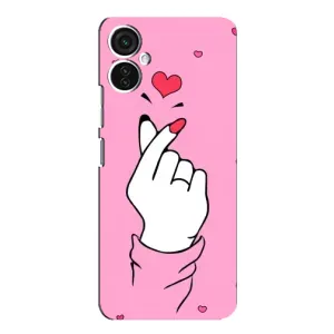 Чохол з принтом для TECNO Spark 9 Pro (AlphaPrint - Знак сердечка)