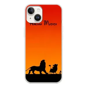 Чехол Король лев на Spark Go 1 (Акуна Матата закат)