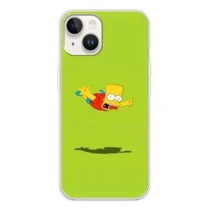 Чехол с Симпсонами для Tecno Spark Go 1 (VPrint) (Барт Симпсон)
