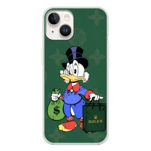 Чехли для Tecno Spark Go 1 - Скрудж МакДак Louis Vuitton (PREMIUMPrint) (Богата Утка)