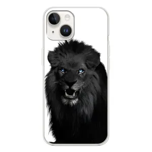 Чохли з картинкою животних Tecno Spark Go 1 (Чорний ЛЕВ)