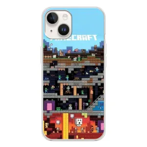 Чохол Майнкрафт на Tecno Spark Go 1 (AlphaPrint) Minecraft (фон Minecraft)