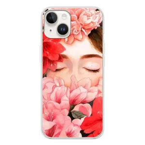Чехлы (ART) Цветы на Tecno Spark Go 1 (VPrint) (Глаза в цветах)