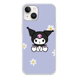 Чехол с кроликом Куроми на Tecno Spark Go 1 (Куроми в цветах)