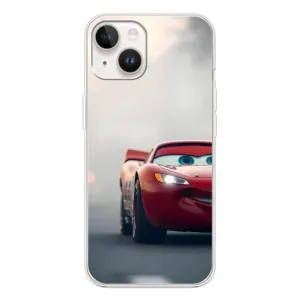 Силиконовый чехол Маквин для Tecno Spark Go 1 (Скоростной Маквин)