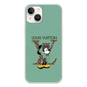 Чохли Луі Вітон для Tecno Spark Go 1 (AlphaPrint - LOUIS VUITTON) (Міккі Маус LV)
