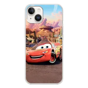 Силиконовый чехол Маквин для Tecno Spark Go 1 (Радиаторный Спрингс Маквин)