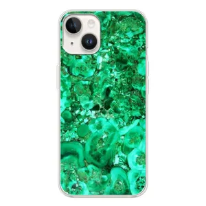 Мраморный чехол на Tecno Spark Go 1 (VPrint) (Салатный Мрамор)