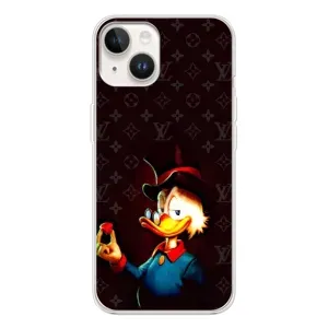 Чехли для Tecno Spark Go 1 - Скрудж МакДак Louis Vuitton (PREMIUMPrint) (Скрудж з ботліантом)