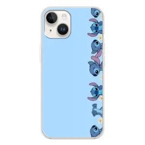 Чохол з принтом Стіч на TECNO Spark Go 1 (Стіч фон)