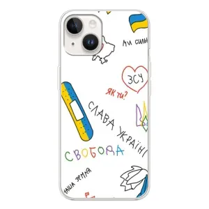 Чехлы Доброго вечора, ми за України для Spark Go 1 (AlphaPrint) (Стикер)