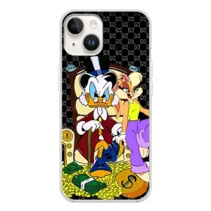 Чехли для Tecno Spark Go 1 - Скрудж МакДак Louis Vuitton (PREMIUMPrint) (Стильна Утка)