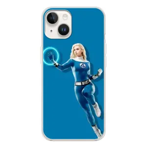 Чехол с принтом Фантастическая четверка для Tecno Spark Go 1 (Сью Сторм полет)