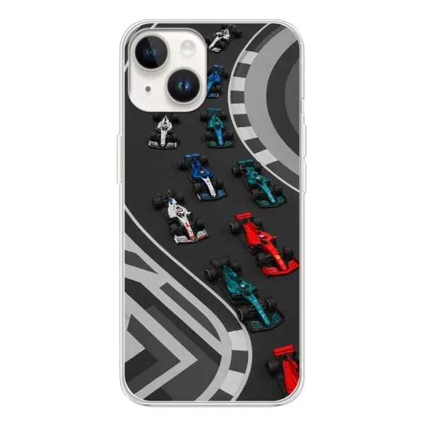 Чехол с принтом «Трасса Ф1» для TECNO Spark Go 1