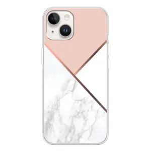 Мраморный чехол на Tecno Spark Go 1 (VPrint) (Тройной мрамор)