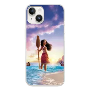 Чехол с мультфильмом Моана Tecno Spark Go 1 (Моана с веслом)