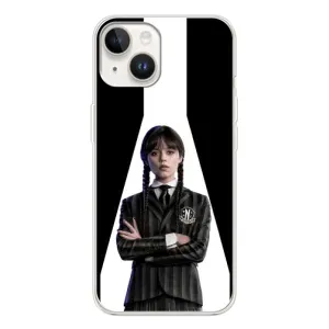 Чехлы Венсдей на Tecno Spark Go 1 Уэнсдей (AlphaPrint) (W-Wednesday)