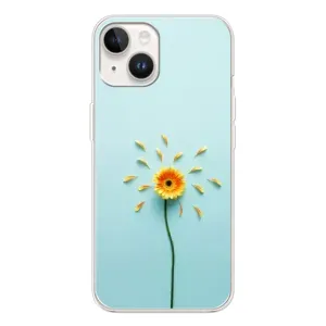Чехлы с Цветами для Tecno Spark Go 1 (VPrint) (Желтый цветок)