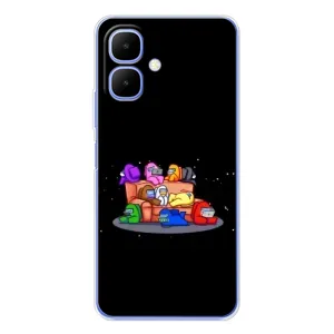 Чехол Амонг Ас для Tecno Spark Go 2 (AlphaPrint) (Амонг-ас)
