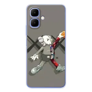Чохли для Tecno Spark Go 2 - Bearbrick Louis Vuitton (PREMIUMPrint)