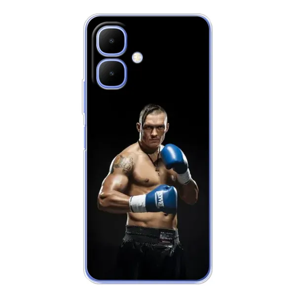 Чехол с принтом «Боксер Усик» для TECNO Spark Go 2 Чехол с принтом «Боксер Усик» для TECNO Spark Go 2