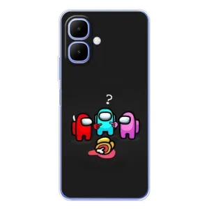 Чехол Амонг Ас для Tecno Spark Go 2 (AlphaPrint) (Импостер)